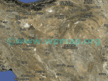 satellite map of iran2