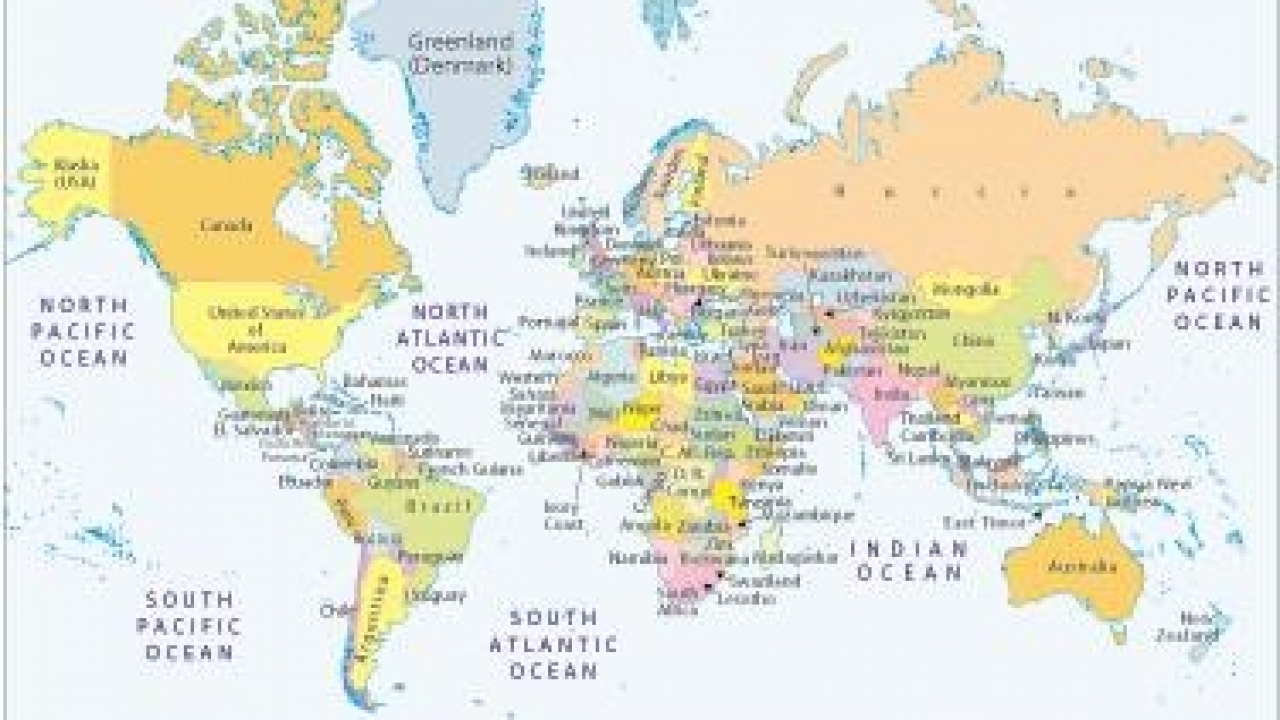 World Map Printable Free